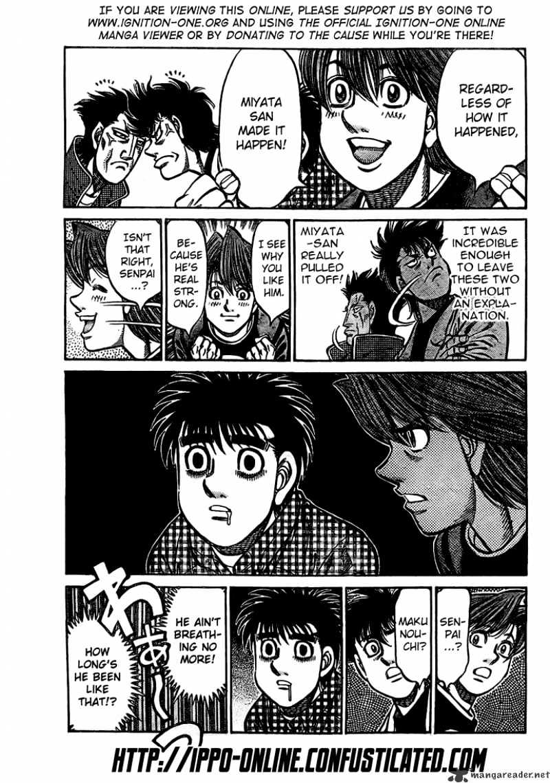 Hajime no Ippo: Fighting Spirit, Chapter 847 image 03